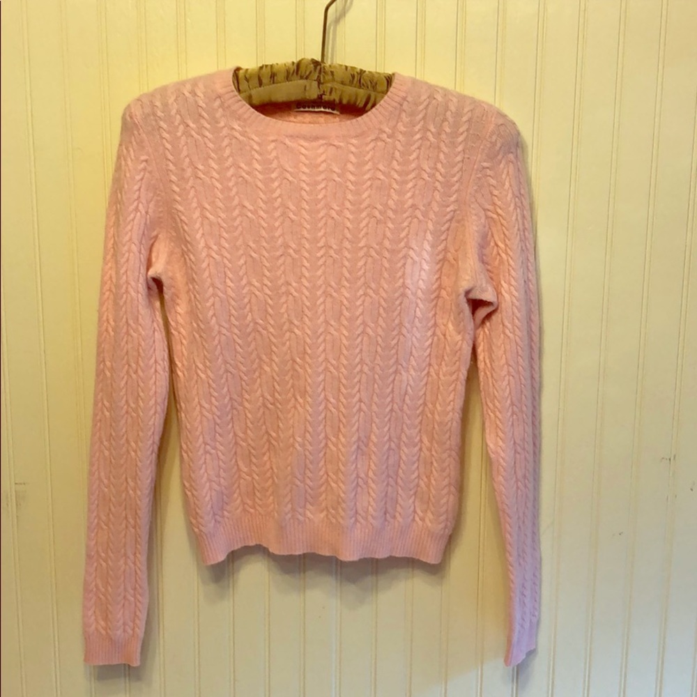 Pink Cashmere sweater size small